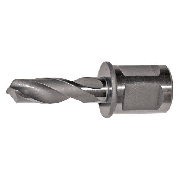 HOLEMAKER TWIST DRILL WITH 19MM SHANK 8MM DIA X 25MM DEPTH OF CUT